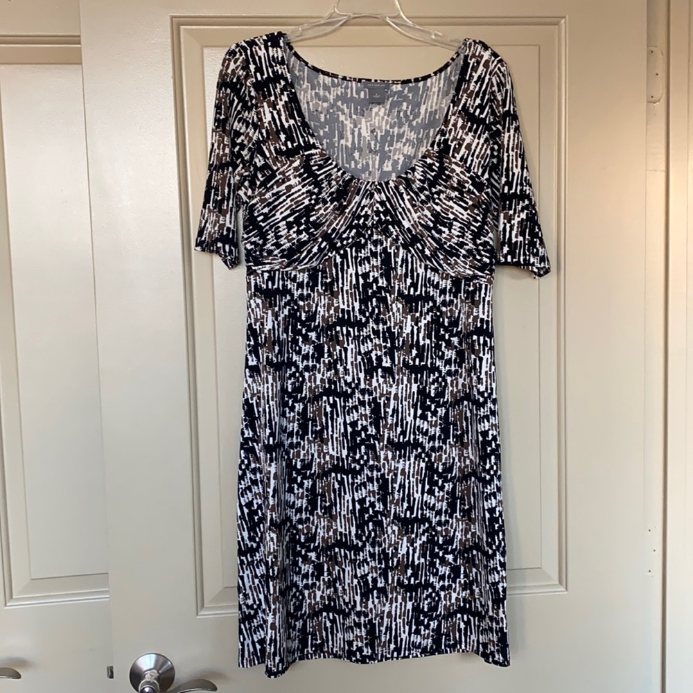 Ann Taylor Suit Dress Patterned